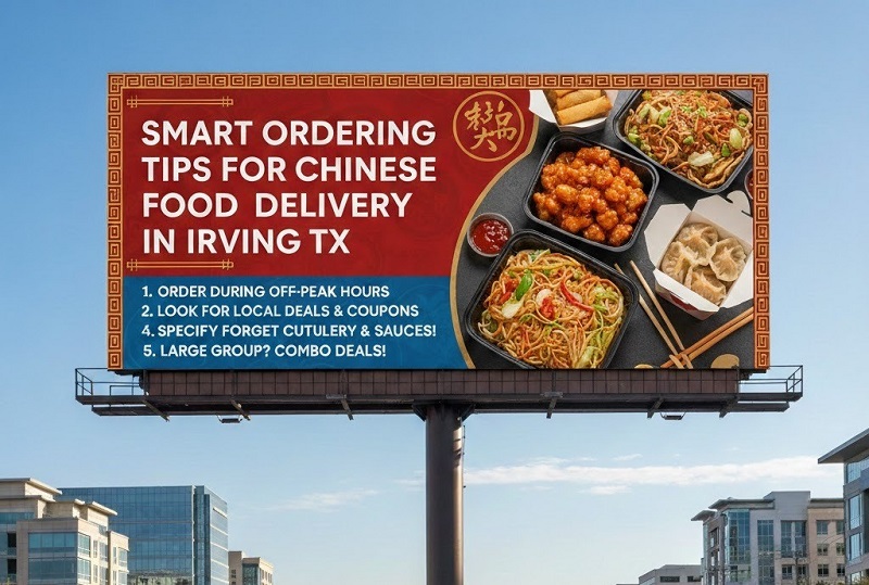 Smart Ordering Tips for Chinese Food Delivery in Irving TX